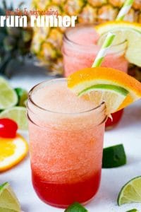 Rum Runner cocktails remind me of our trip to Key West when I was younger and all the fun we had that summer! It's an easy drink to make for entertaining too!