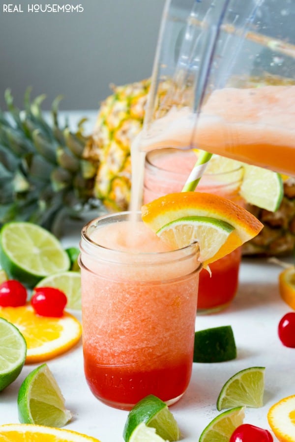 Rum Runner cocktails remind me of our trip to Key West when I was younger and all the fun we had that summer! It's an easy drink to make for entertaining too!