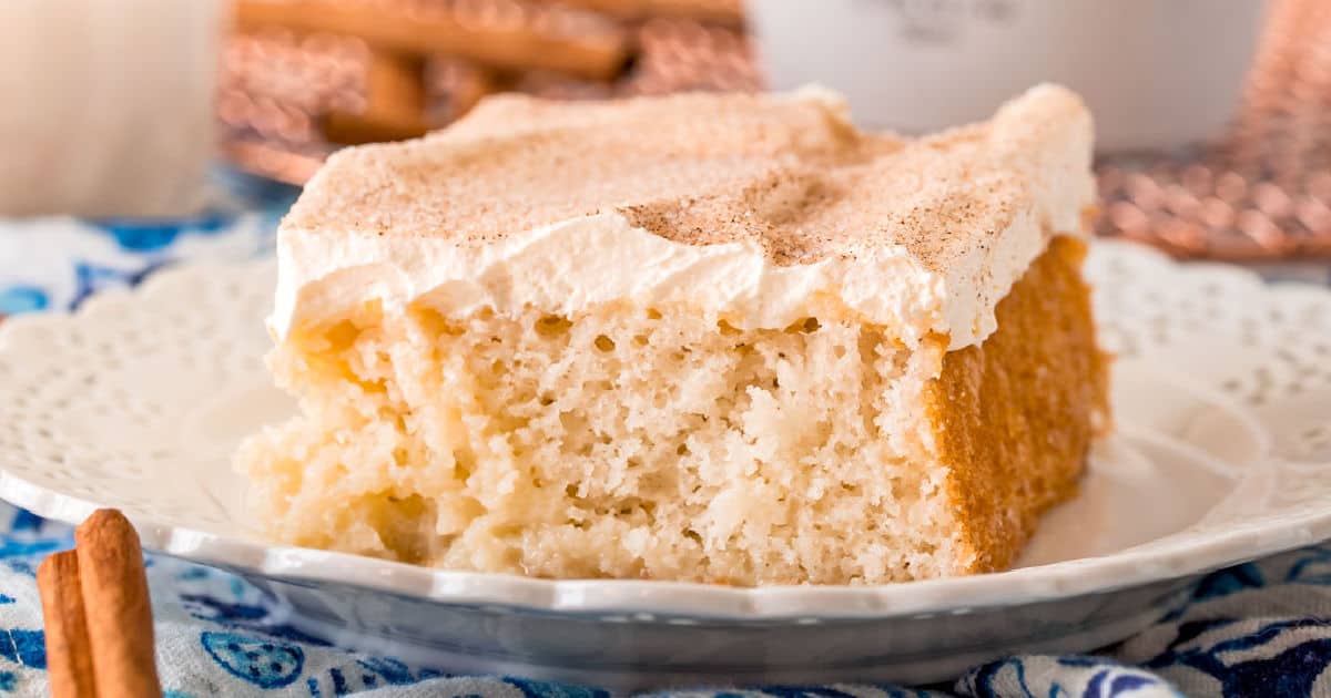 RumChata Poke Cake ⋆ Real Housemoms