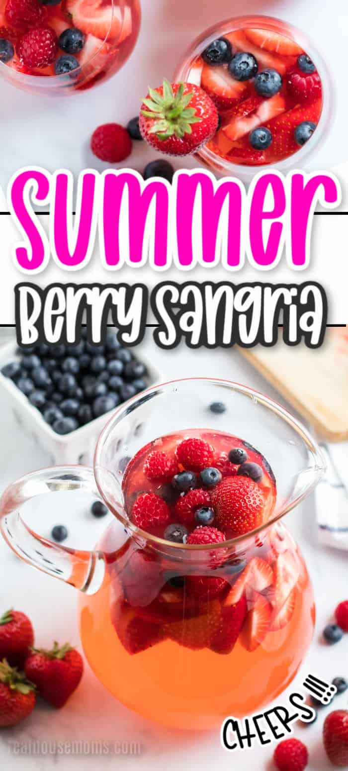 The Best Summer Berry Sangria ⋆ Real Housemoms