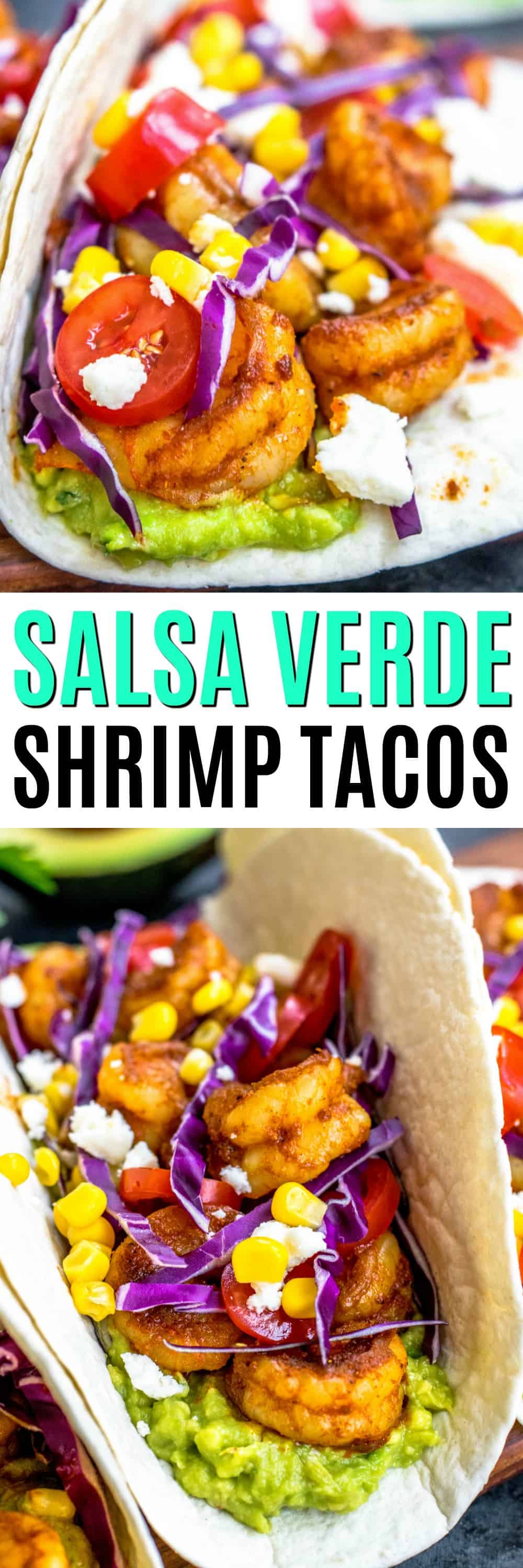 Salsa Verde Shrimp Taco Recipe ⋆ Real Housemoms
