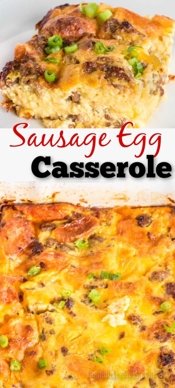 Sausage Egg Casserole ⋆ Real Housemoms