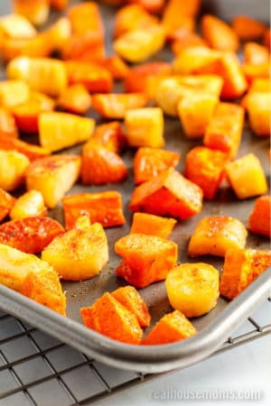Simple Maple Oven Roasted Vegetables ⋆ Real Housemoms