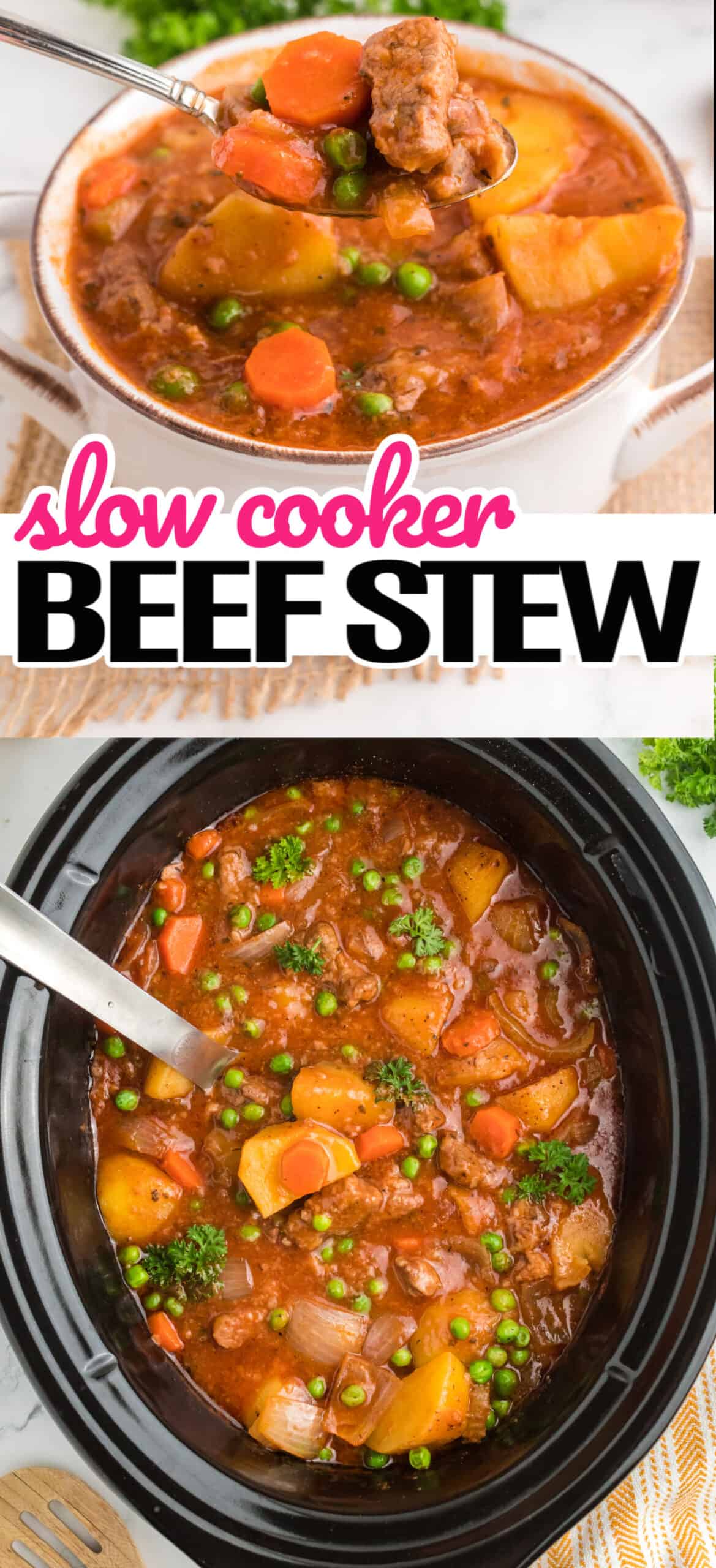 Slow Cooker Beef Stew ⋆ Real Housemoms