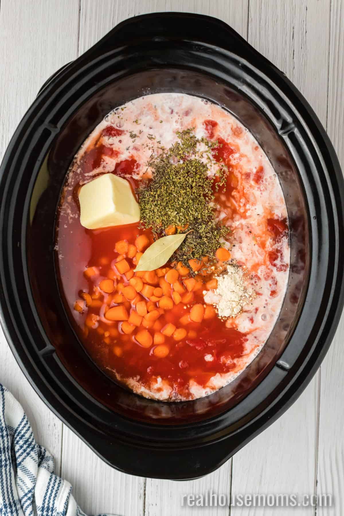Slow Cooker 7 Can Soup - The Magical Slow Cooker