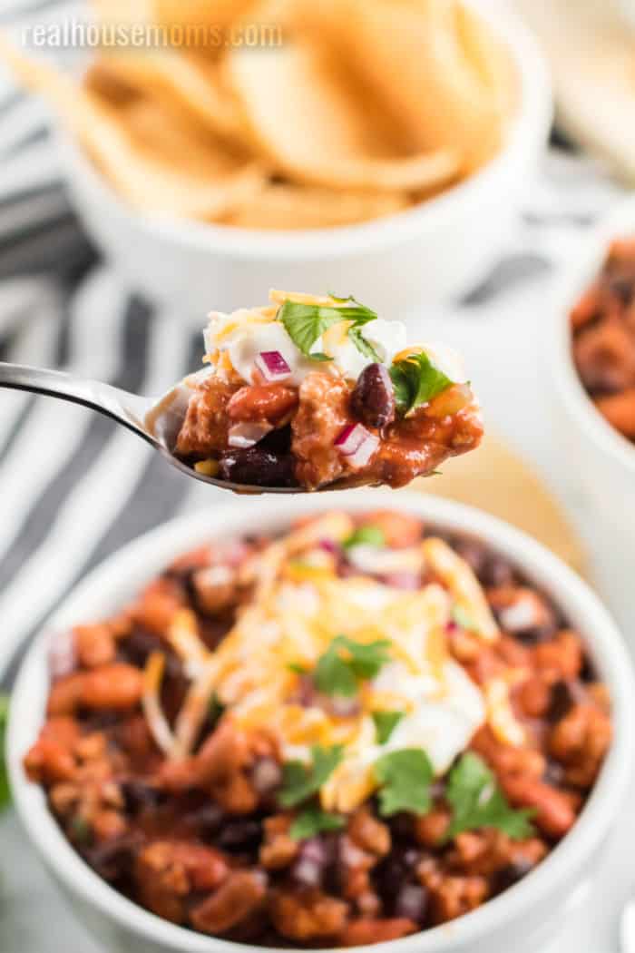 spoonful of chili