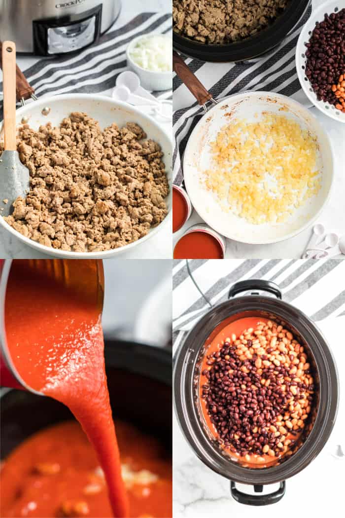 how to make taco chili