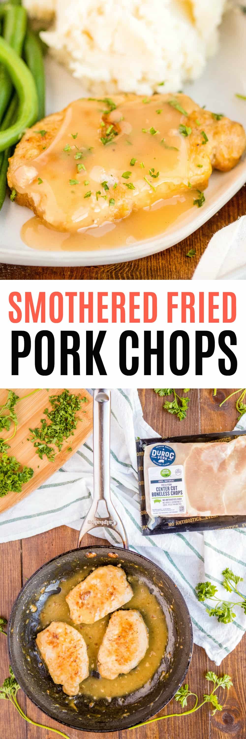 Smothered Fried Pork Chops ⋆ Real Housemoms