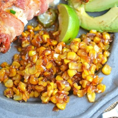 Southern Fried Corn is a simple recipe caramelizing corn and onions for a sweet side dish that you'll want to serve with all your favorite meals!