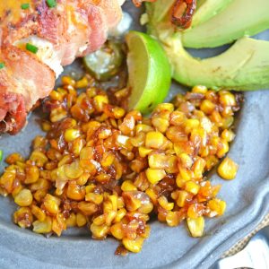 Southern Fried Corn is a simple recipe caramelizing corn and onions for a sweet side dish that you'll want to serve with all your favorite meals!