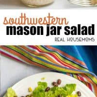 Southwestern mason jar salad - Family Food on the Table