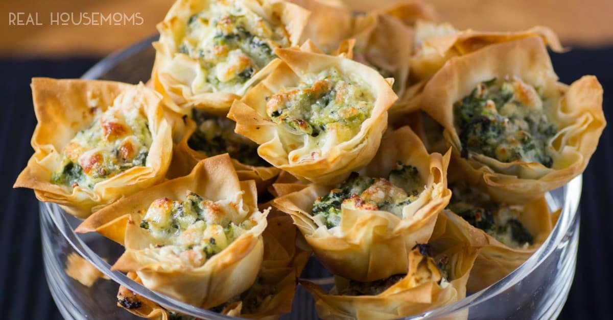 Spanakopita Tarts ⋆ Real Housemoms