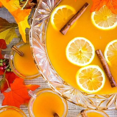 Your holiday gatherings aren't complete until your serve up a bowl of Spiced Pumpkin Punch! This Fall punch is great for Halloween or Thanksgiving!
