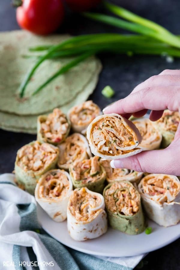 Spicy Chicken Tortilla Roll Ups with Video ⋆ Real Housemoms