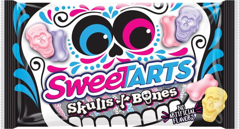 sweet tart skull and bones