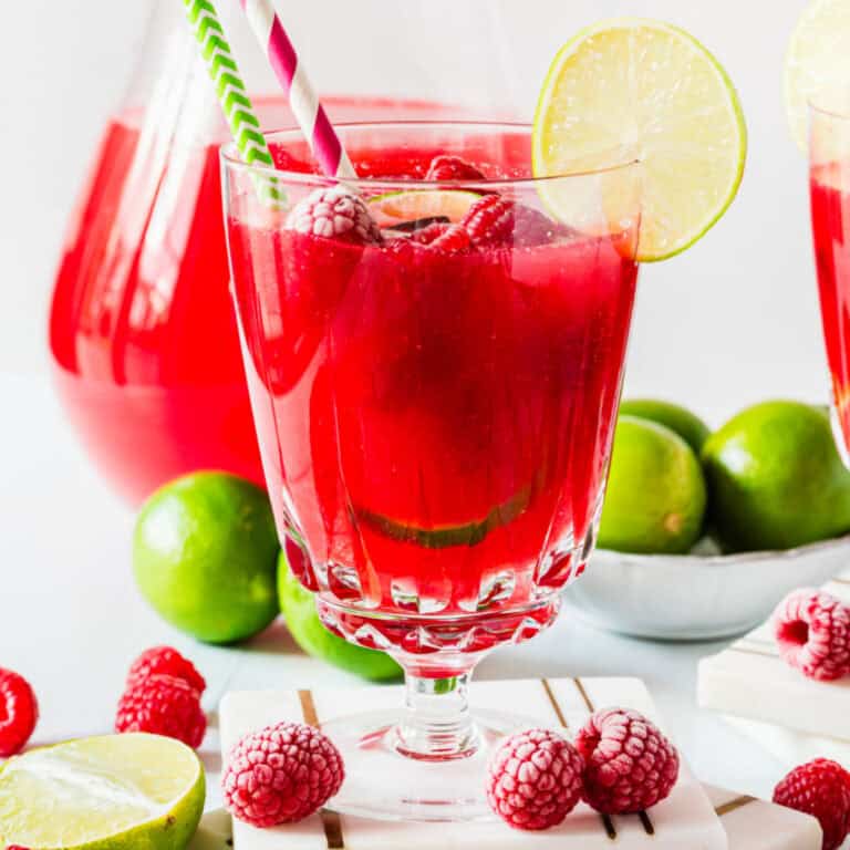 Spiked Raspberry Limeade