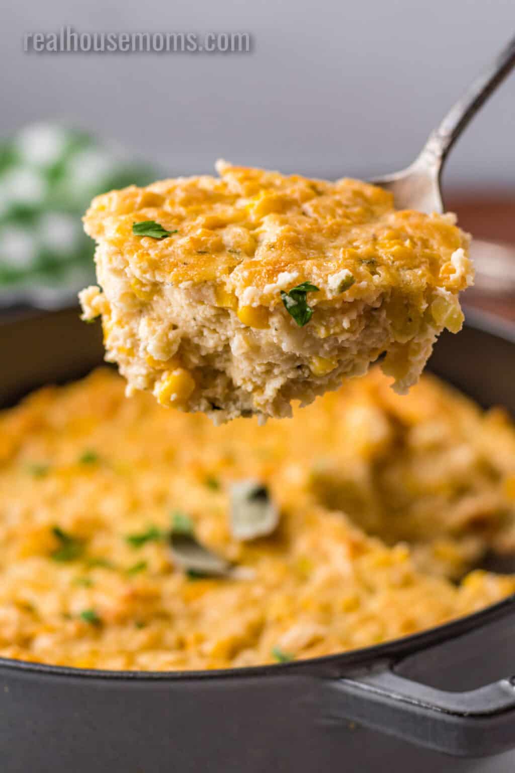 Spoon Bread Dressing ⋆ Real Housemoms