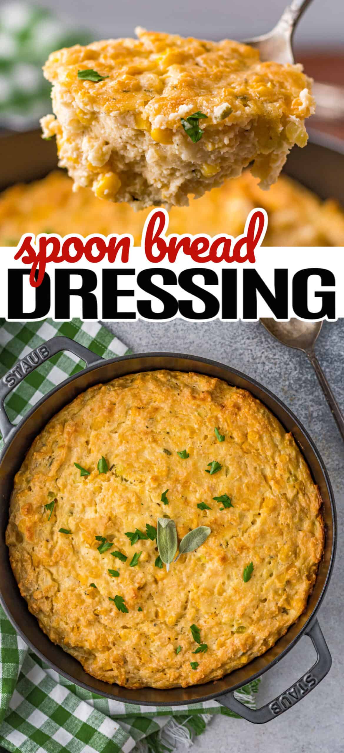 Spoon Bread Dressing ⋆ Real Housemoms