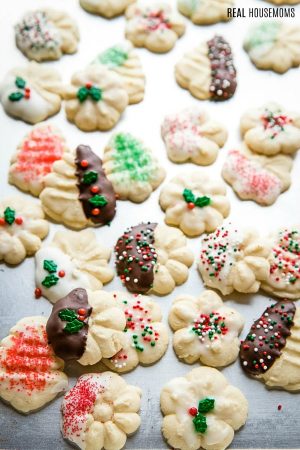 Classic Spritz Cookies Recipe | Real Housemoms