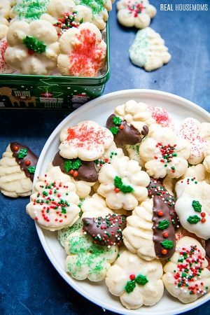 Classic Spritz Cookies Recipe | Real Housemoms