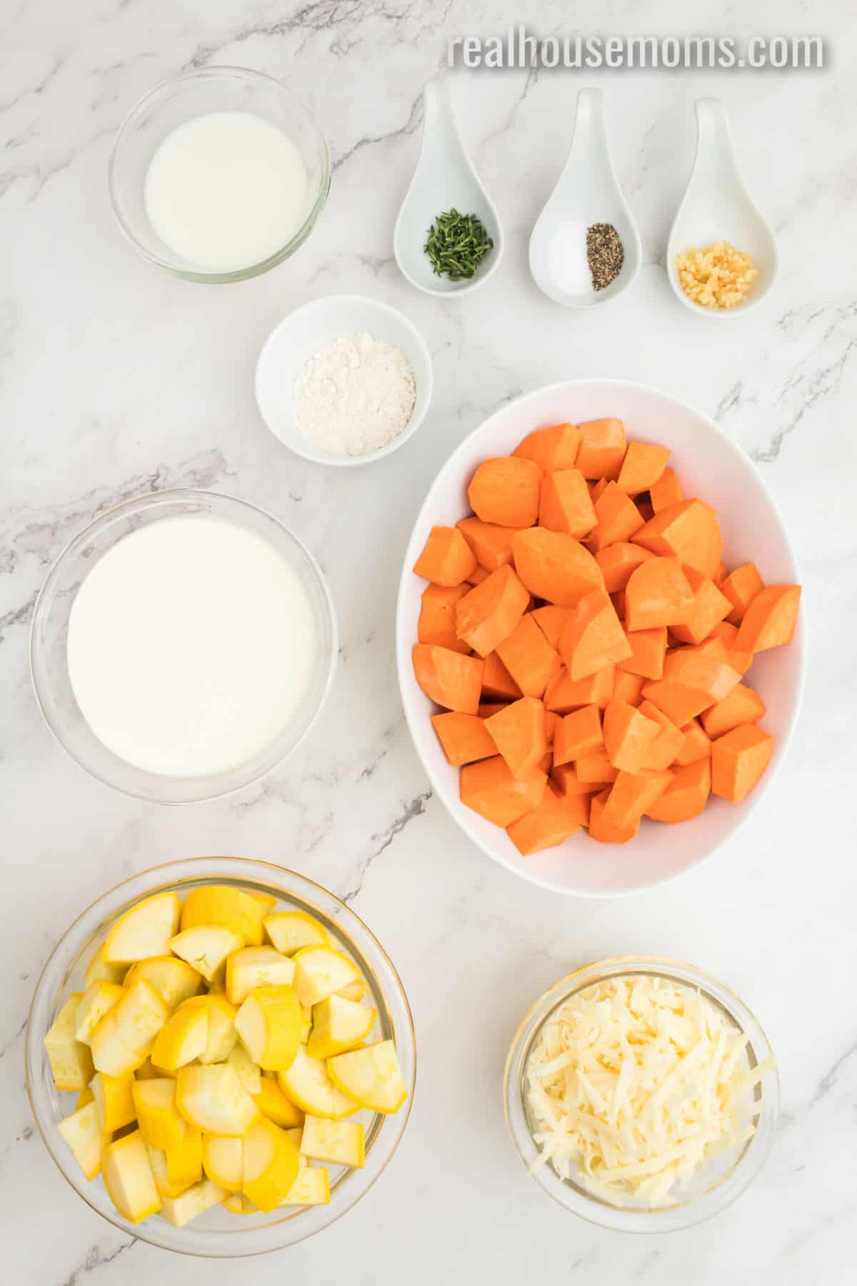 Squash & Sweet Potato Gratin ⋆ Real Housemoms