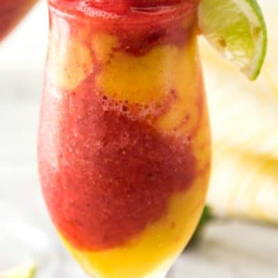 Try to tell me that you don't want to reach through the screen and grab this STRAWBERRY MANGO DAIQUIRI!