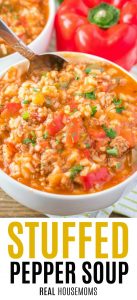 Stuffed Pepper Soup ⋆ Real Housemoms