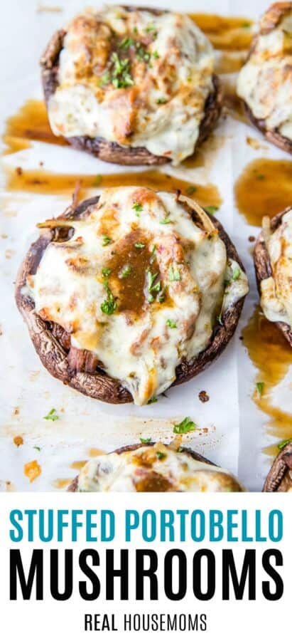 Stuffed Portobello Mushrooms | The Food Cafe
