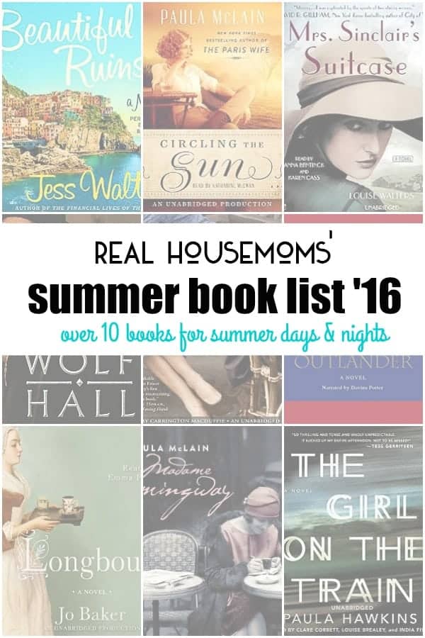 Your book list for the summer is all right here!