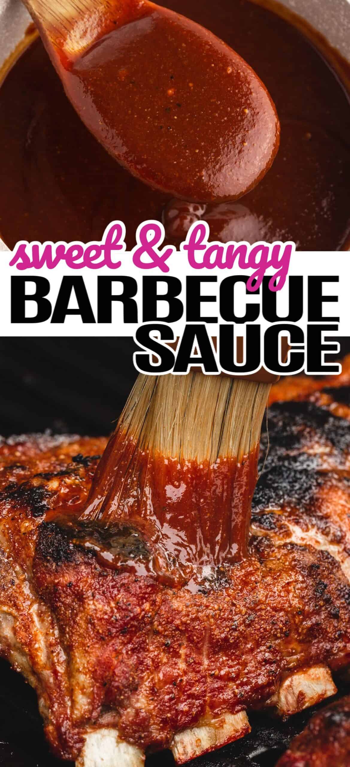 Sweet and Tangy Barbecue Sauce ⋆ Real Housemoms