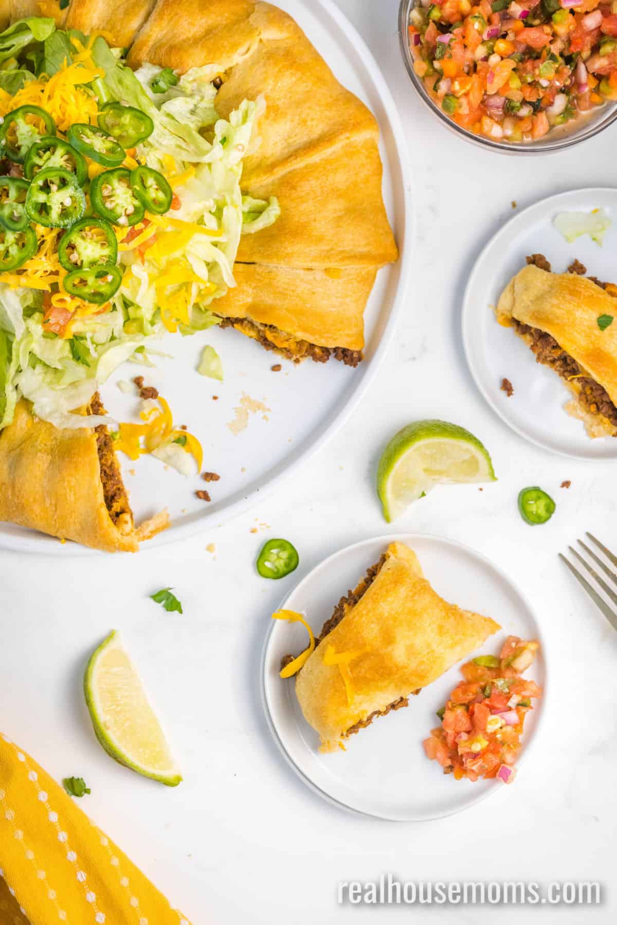 Taco Crescent Roll Ring