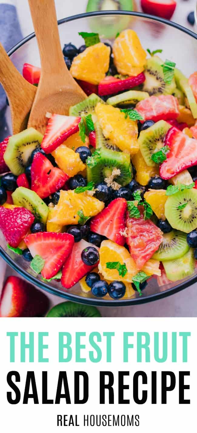 The Best Fruit Salad Recipe With Video Real Housemoms