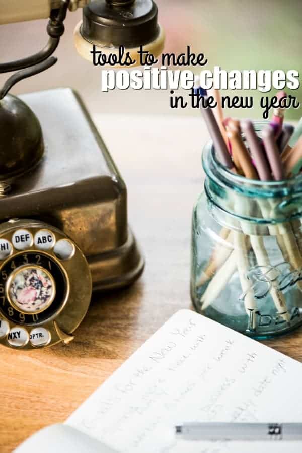 I love these ideas for making positive changes in the new year! 