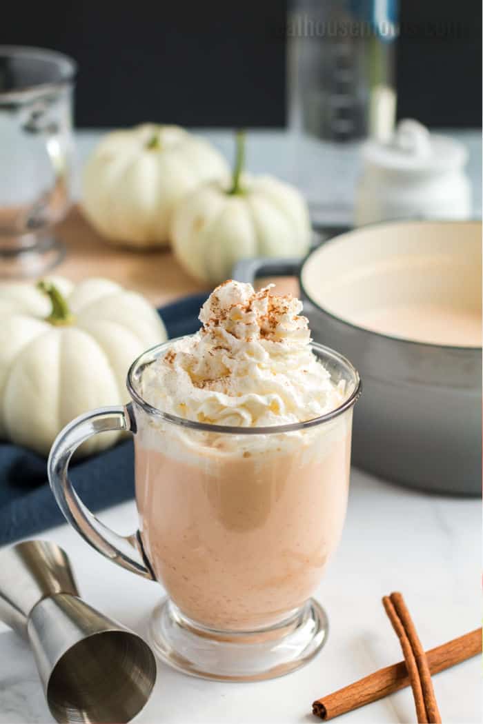 Warm Pumpkin Spice Cocktail ⋆ Real Housemoms