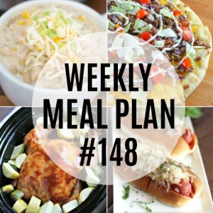 Easy recipes make weeknight dinners a breeze! This week's meal plan is full of recipes that come together easily and are tried-and-true favorites!