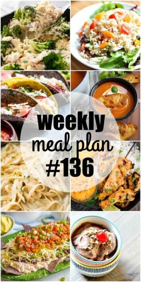 Weekly Meal Plan #136 ⋆ Real Housemoms