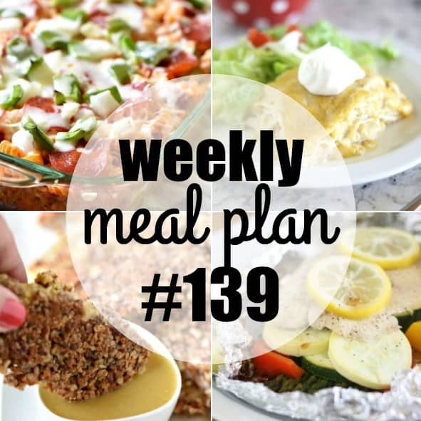 Simple dinners that are sure to become family favorites are the name of the game for this week's meal plan recipes!