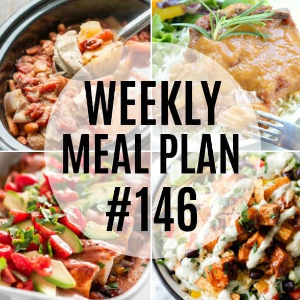 Easy to make and big on flavor! This week's meal plan recipes are great for busy weeknights and always a hit with the family!