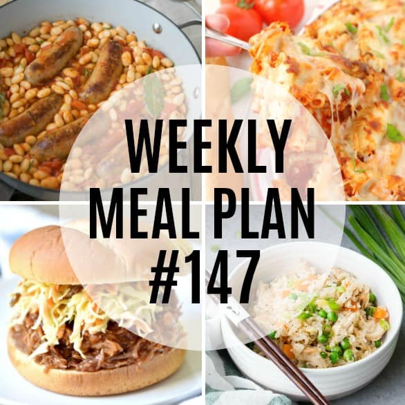 Weekly Meal Plan #147 ⋆ Real Housemoms