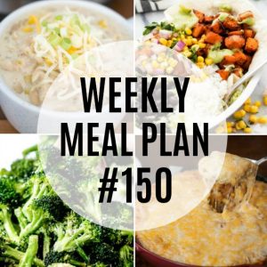 This week's meal plan is full of easy to make recipes that'll leave your family satisfied and grateful for a homecooked meal!