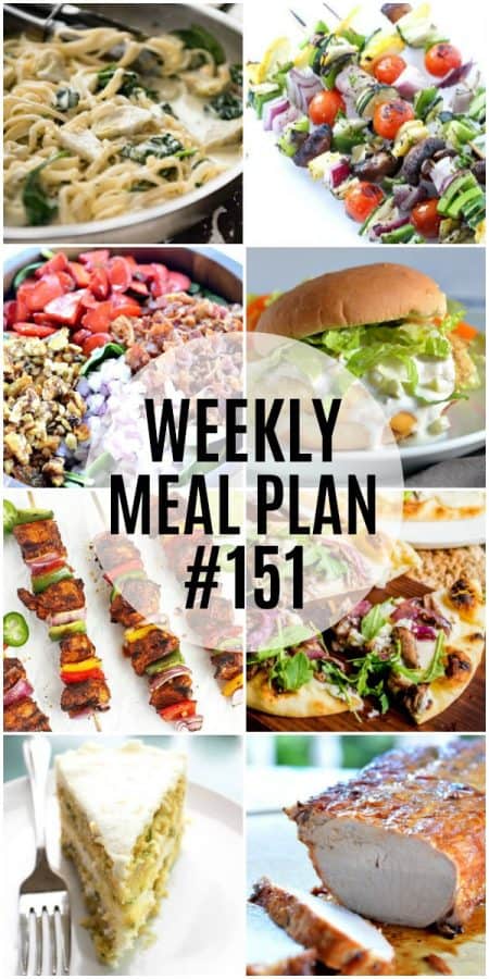 Weekly Meal Plan #151 ⋆ Real Housemoms