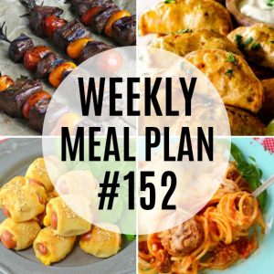 Say hello to summer with these delicious meal plan recipes! From slow cooker to outdoor grilling, these meals will make everyone happy!!