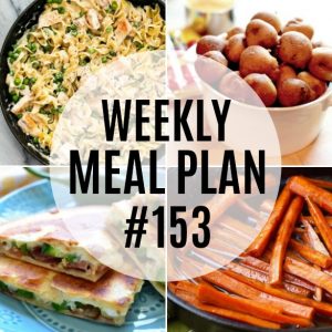 This week's meal plan recipe keep it simple! Just a few ingredients and you'll have a satisfying meal the entire family loves in no time!