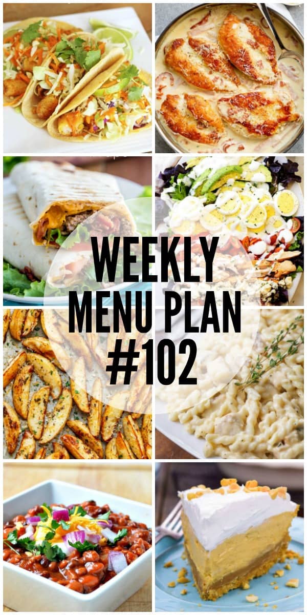 Get ready to have full bellies and a happy family at your dinner table when you make this week's menu plan recipes!