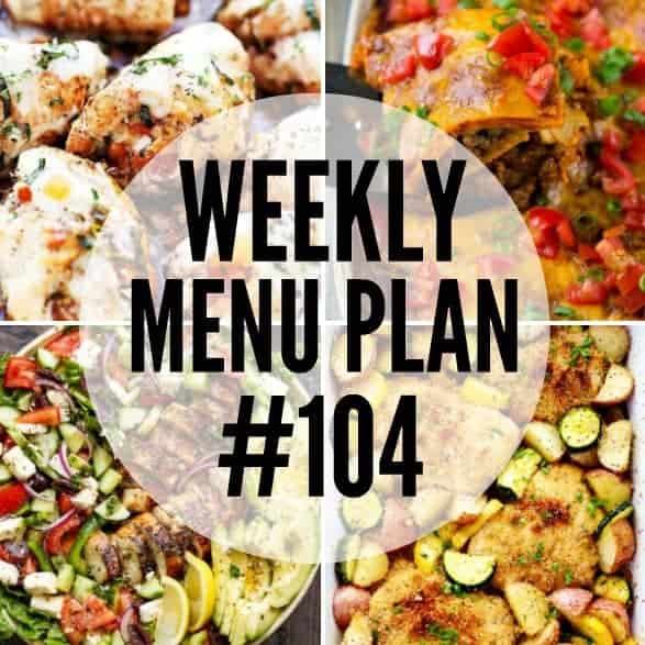 This week's menu plan is for our chicken lovers out there! These recipes show just how versatile your favorite protein can be!