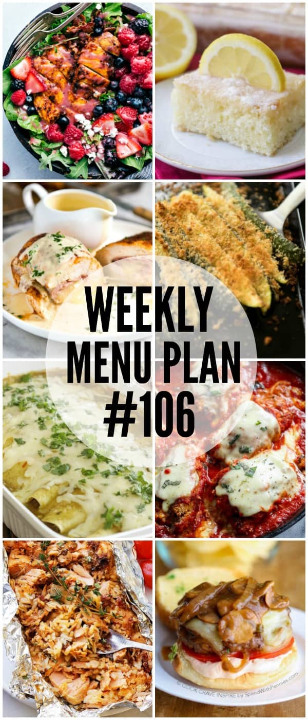 This week's menu plan recipes are delicious, easy, and sure to rave reviews from your family!