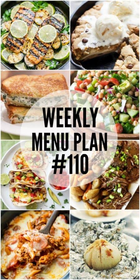 Weekly Menu Plan #110 ⋆ Real Housemoms