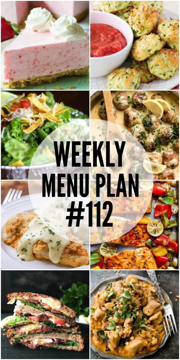 Getting dinner on the table doesn't have to be a chore. This week's menu plan recipes are easy to make and totally delicious!