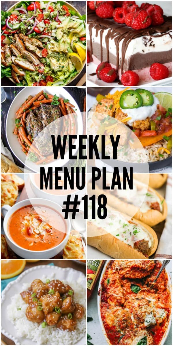 Your family with rave about the recipes in this weekly menu plan! Every dish is a sure-fire winner that'll have everyone asking for seconds!
