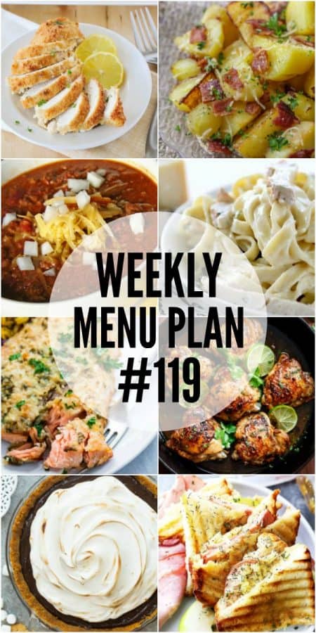 Weekly Menu Plan #119 ⋆ Real Housemoms